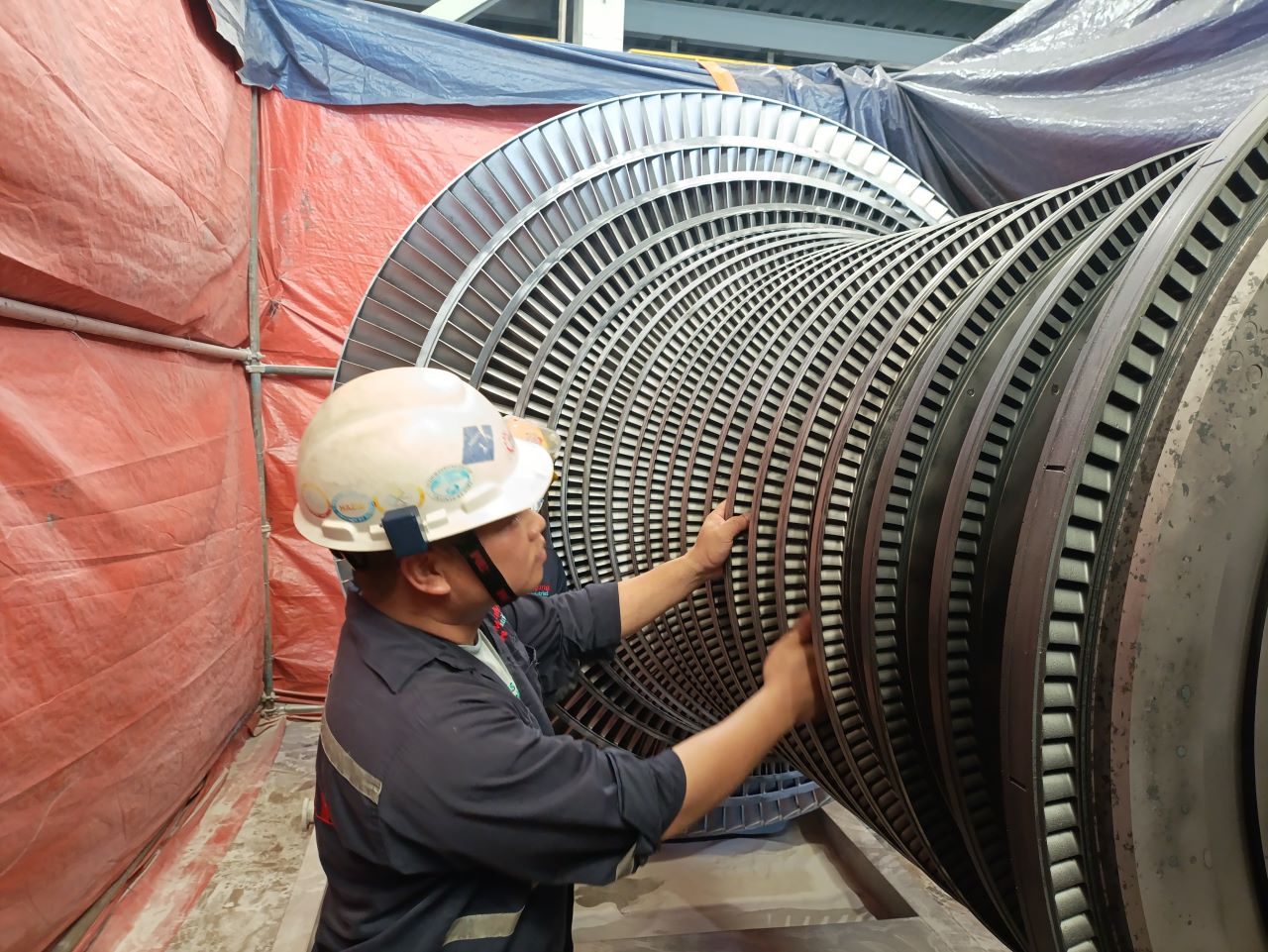 Đại tu Tuabin - Máy phát - Kích từ Tổ máy số 3